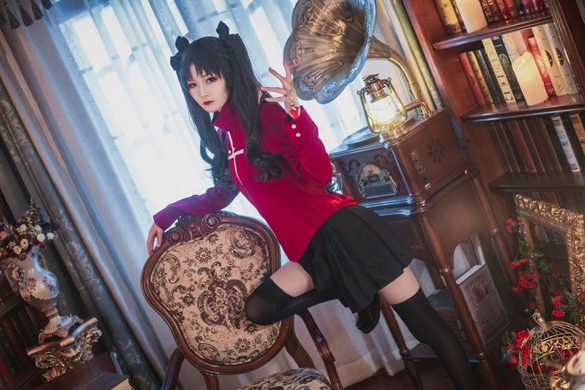 fatestaynight远坂凛cosplay