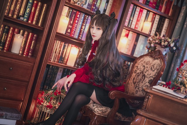 fatestaynight远坂凛cosplay