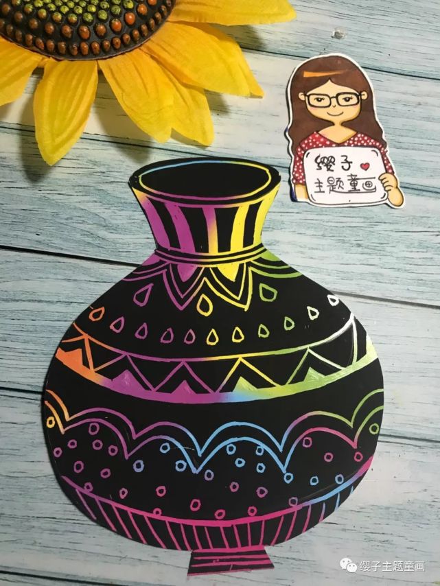 儿童画创意|三款线描画教程分享,一起来迎接春天!