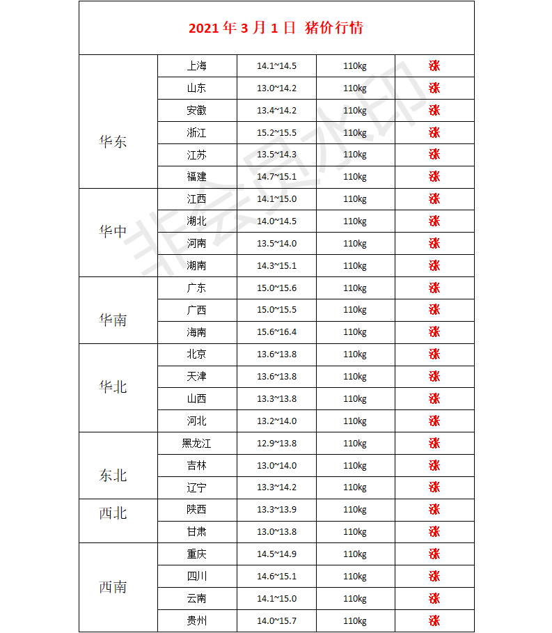 明日豬價早知道進入三月的豬價全線上漲豬價迎來了漲幅期