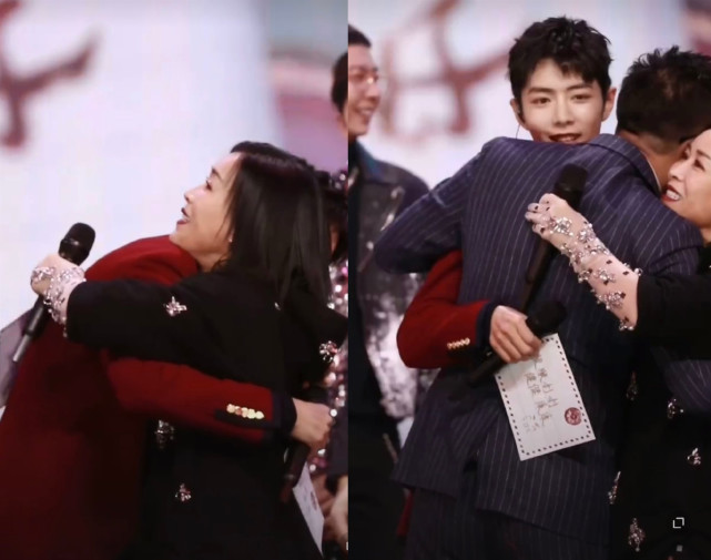 肖战和贾玲埋头抱好甜,被"男神收割机"包围,再次获得新身份!