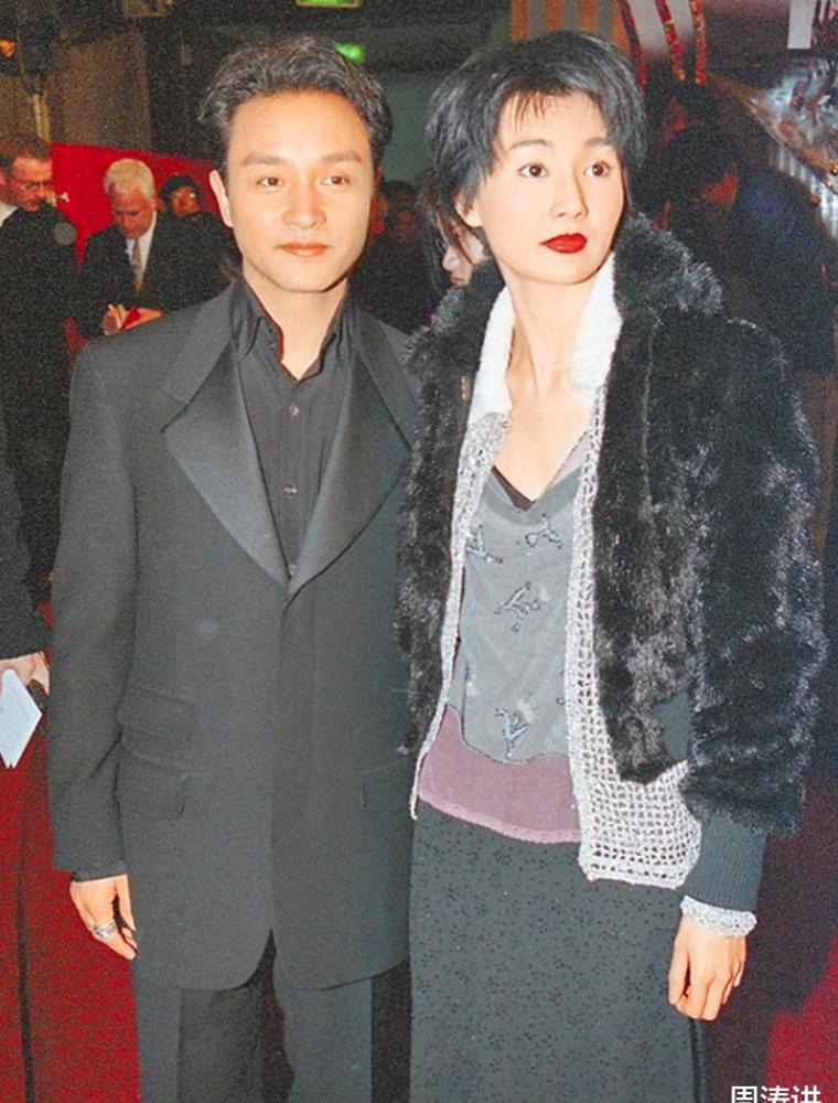 作为张国荣的迷妹,张曼玉算是最走运的.