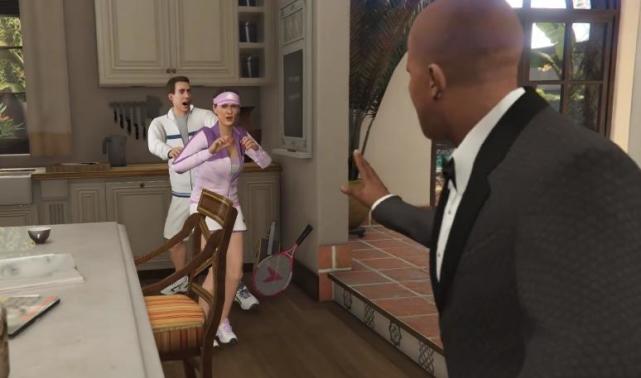 目睹gta5网球教练与亚曼达的名场面后玩家们都是怎么做的