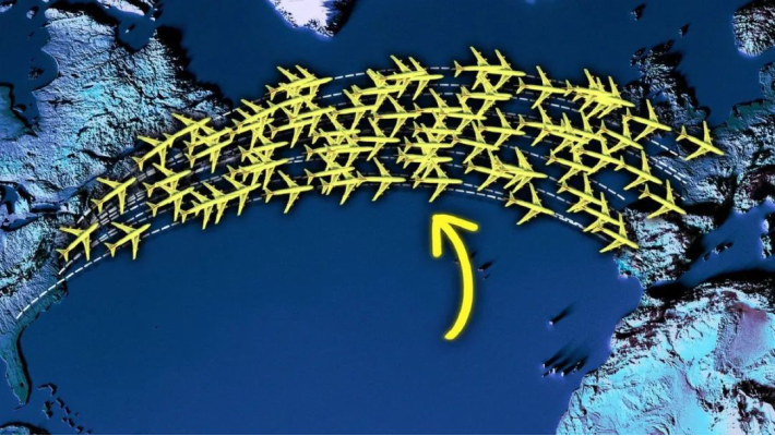 高速公路|大西洋上空存在“高速公路”？为何会成为所有飞机的必经之路？