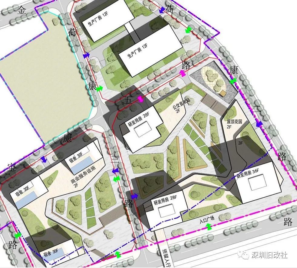 龙岗区园山街道金源工业区城市更新旧改