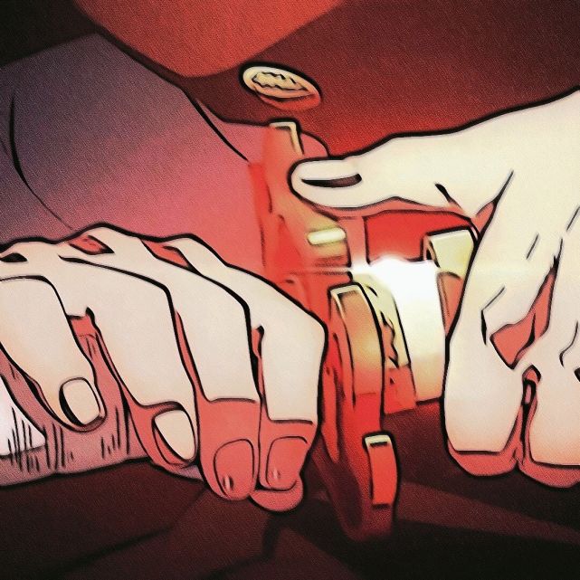 动漫头像:男生拔刀剑头像,剑谱最后一页,放下手中剑