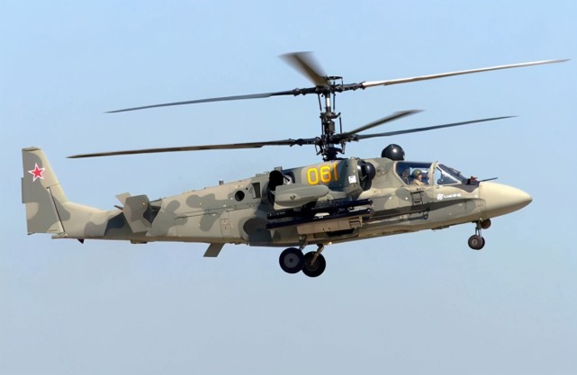 升级的短吻鳄俄罗斯为卡52直升机换装新雷达