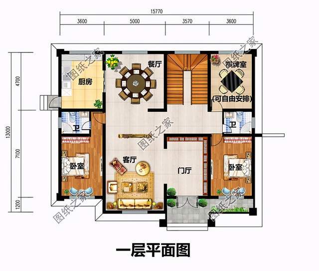 200平米大戶型二層別墅設計圖,與眾不同的設計,美觀又實用