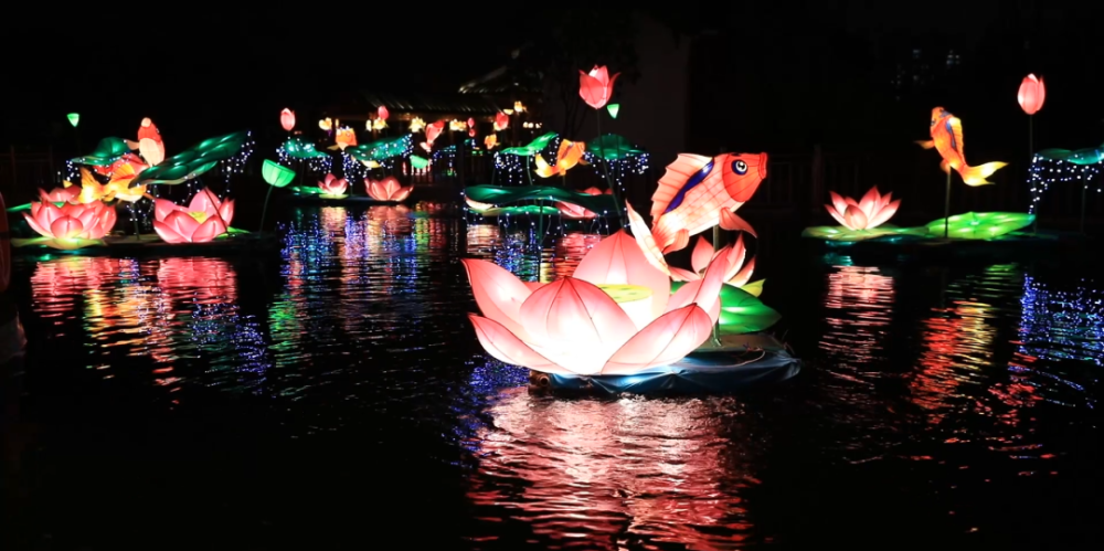 "东台西溪夜景""东台西溪灯会" "东台西溪登上元宵晚会" 元宵节期间更