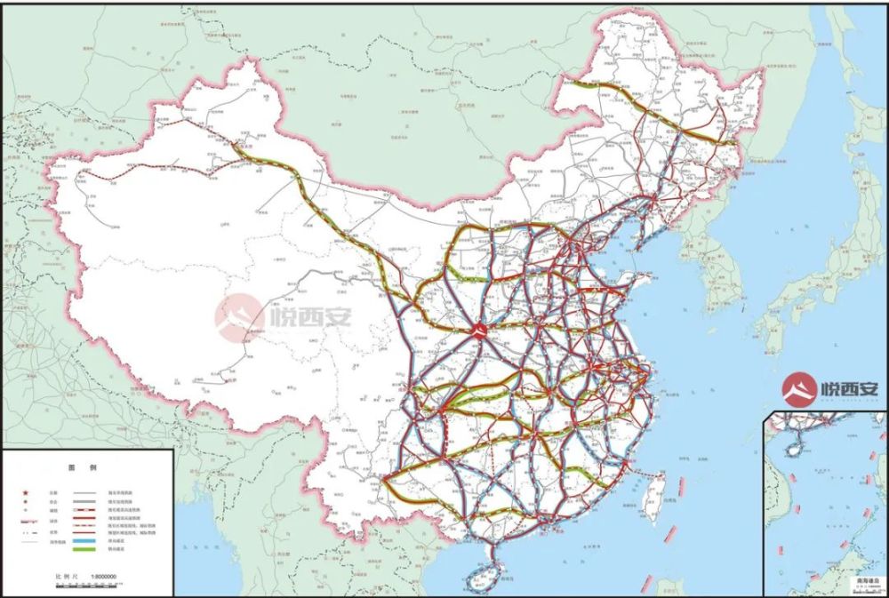 國家2035交通規劃發佈建設西安國際綜合交通樞紐