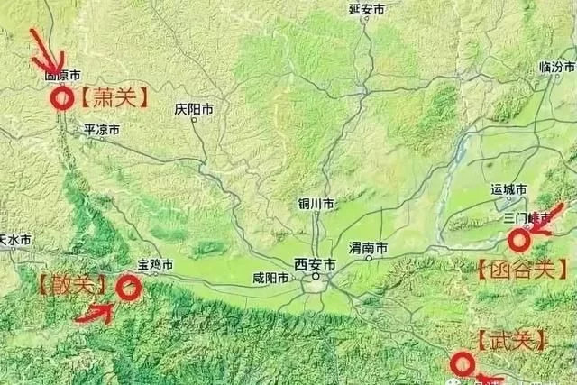 刘邦挺进关中,走的是武关而不是函谷关,这里面的故事好精彩!