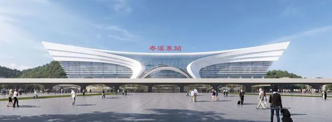南深高铁玉林至岑溪段一高铁站效果图流出网友惊呆了