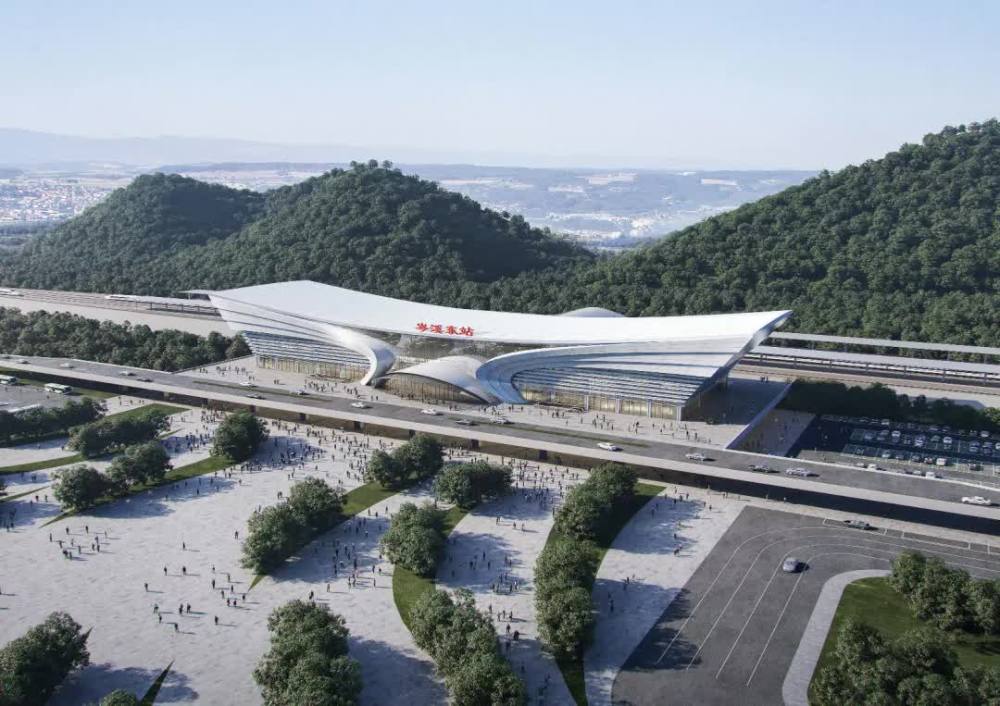 广西梧州又一高铁站来袭效果图刚刚曝光4站台11条站线