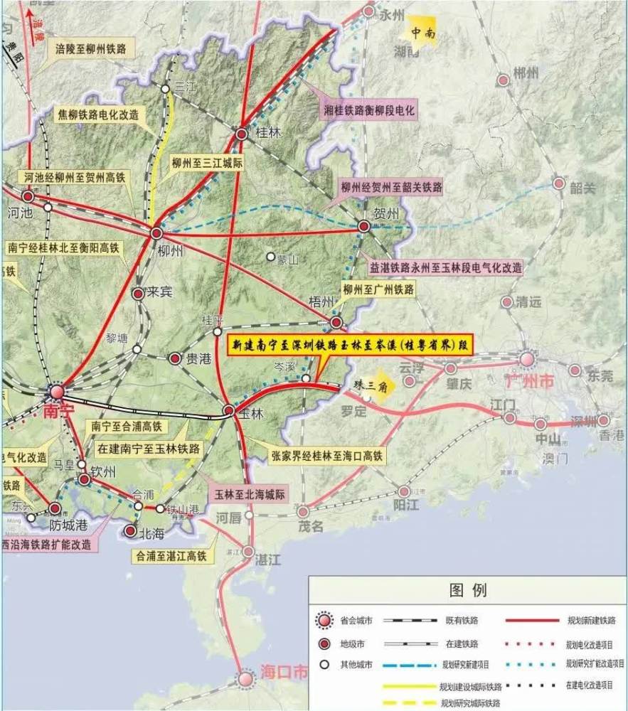 廣西梧州又一高鐵站來襲效果圖剛剛曝光4站臺11條站線