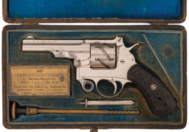 毛瑟步枪听多了来了解一下复杂到没人要的毛瑟转轮手枪吧