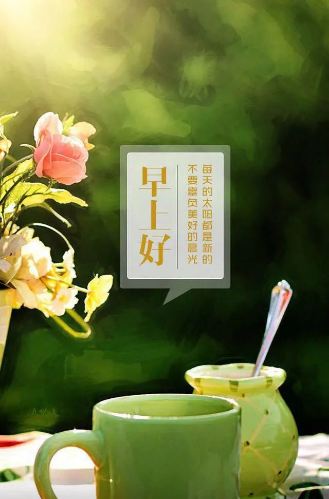 早安心语正能量语录,早安图片配文字