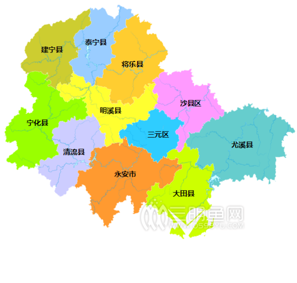 泰宁|建宁|旅游景区|三明|尤溪县