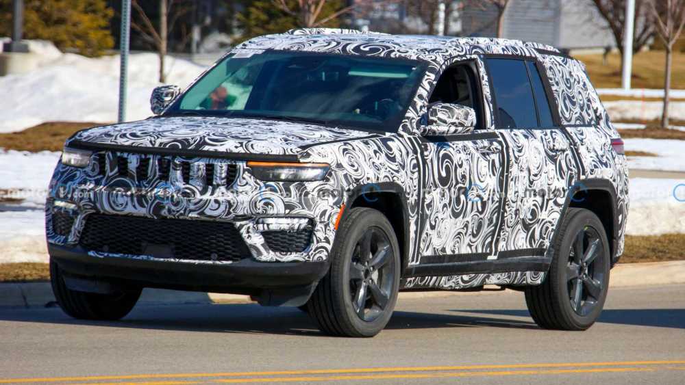 全新jeep大切诺基l路试谍照