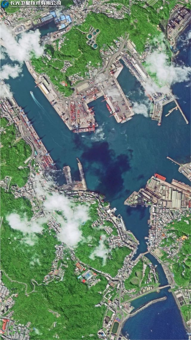 卫星视角畅游天下之中国港口合集