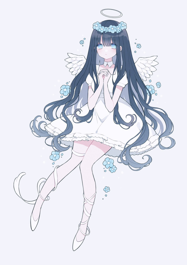 插画分享|好干净好清新的画风,小清新女生插画分享