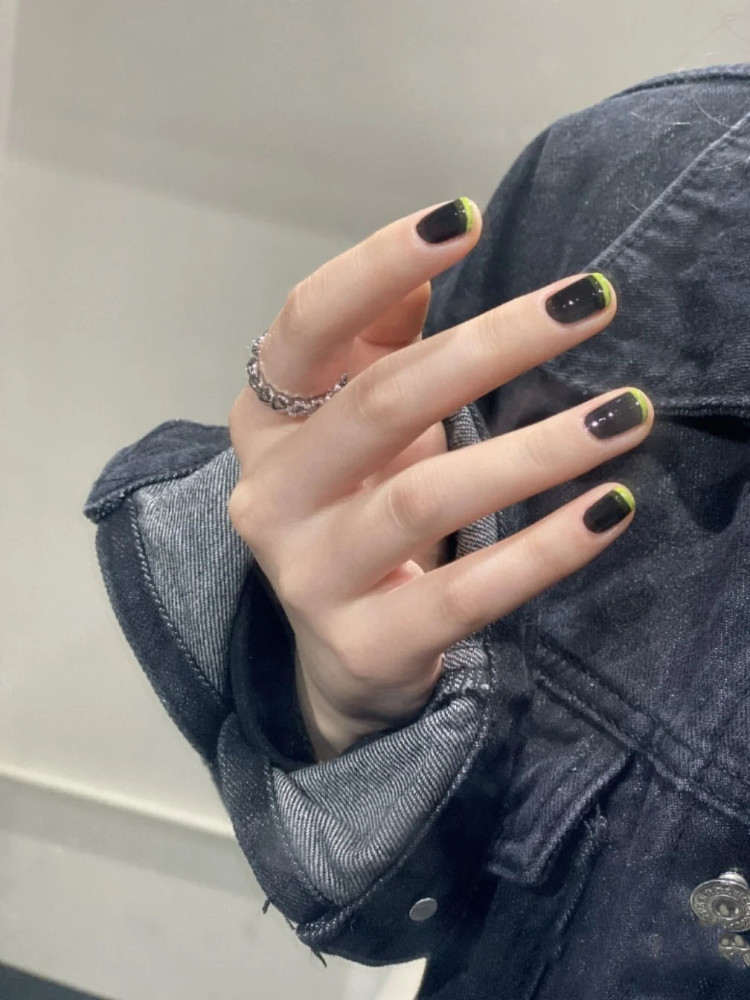 2021早春必备美甲柿子甲清透晶冻甲气质法式甲超显白