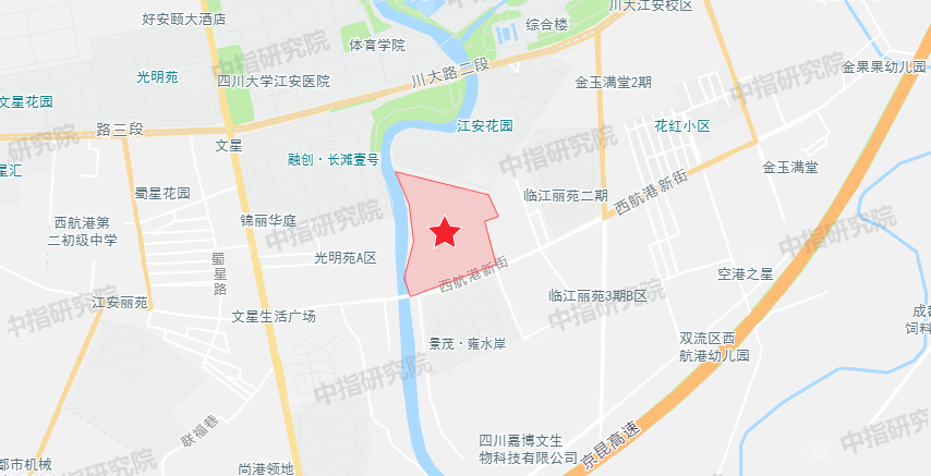 本次出讓地塊編號slg-(07)-2020-015,土地位置雙流區西航港街道湖夾灘