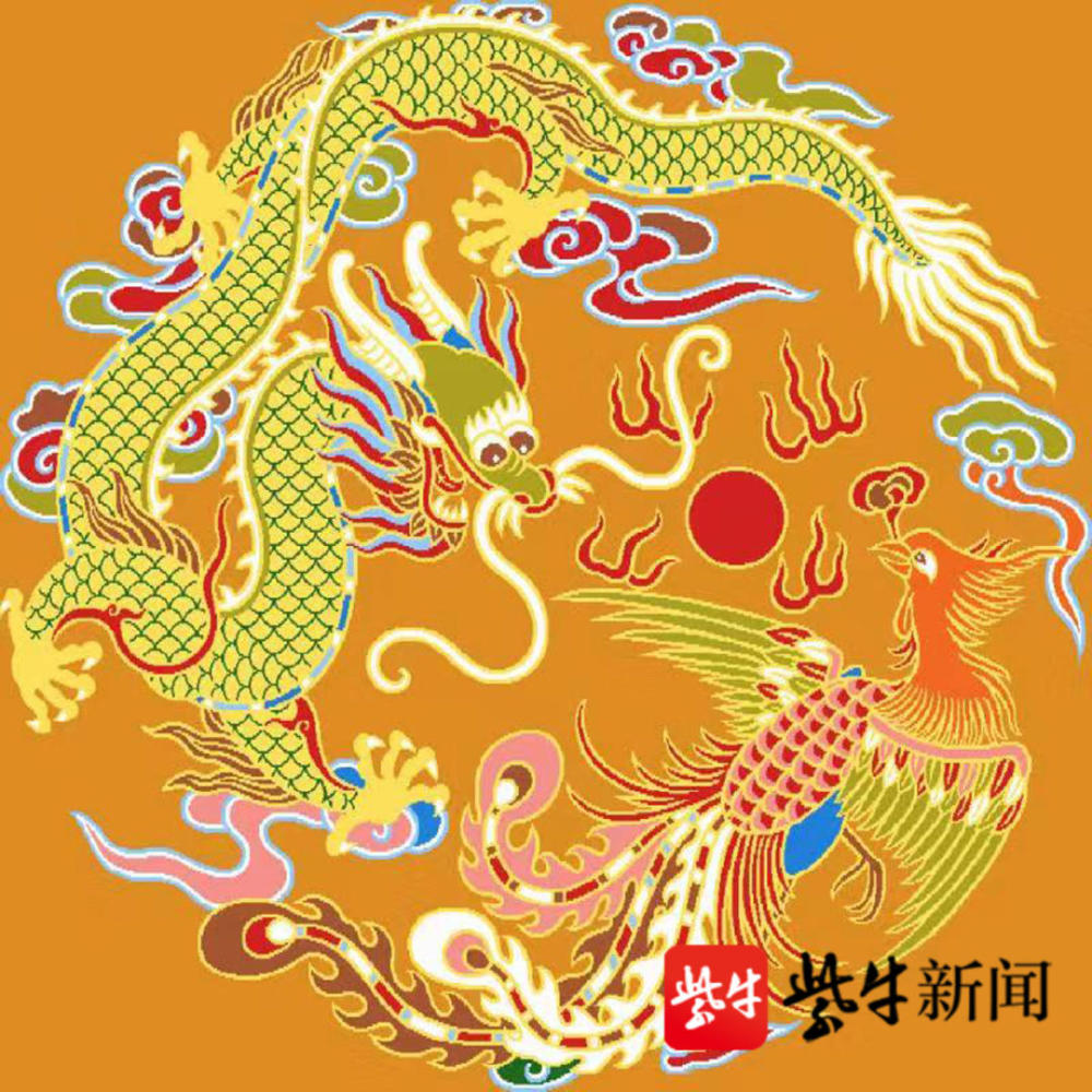 真的很美云锦龙凤呈祥系列作品来了