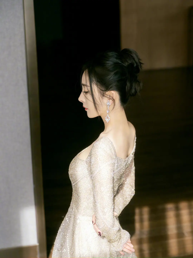 杨幂穿11年前旧礼服走红毯连续借不到高定时尚资源出问题