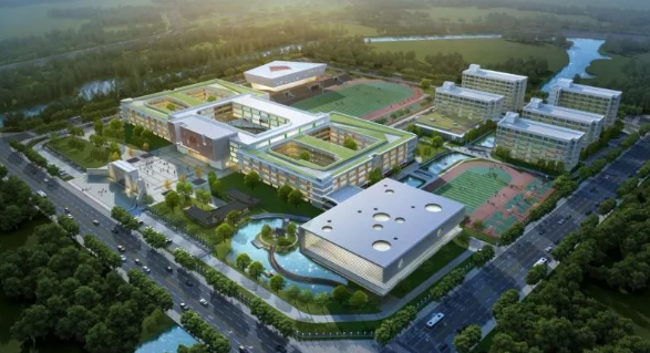 北大附中台州飞龙湖学校"整装待发",预计9月开学