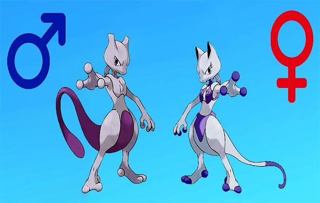 超梦的雌性化就像是妹妹的设定,如果"人造梦幻"出现雌性的超梦,或许