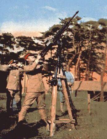 日军93式高射机枪图片