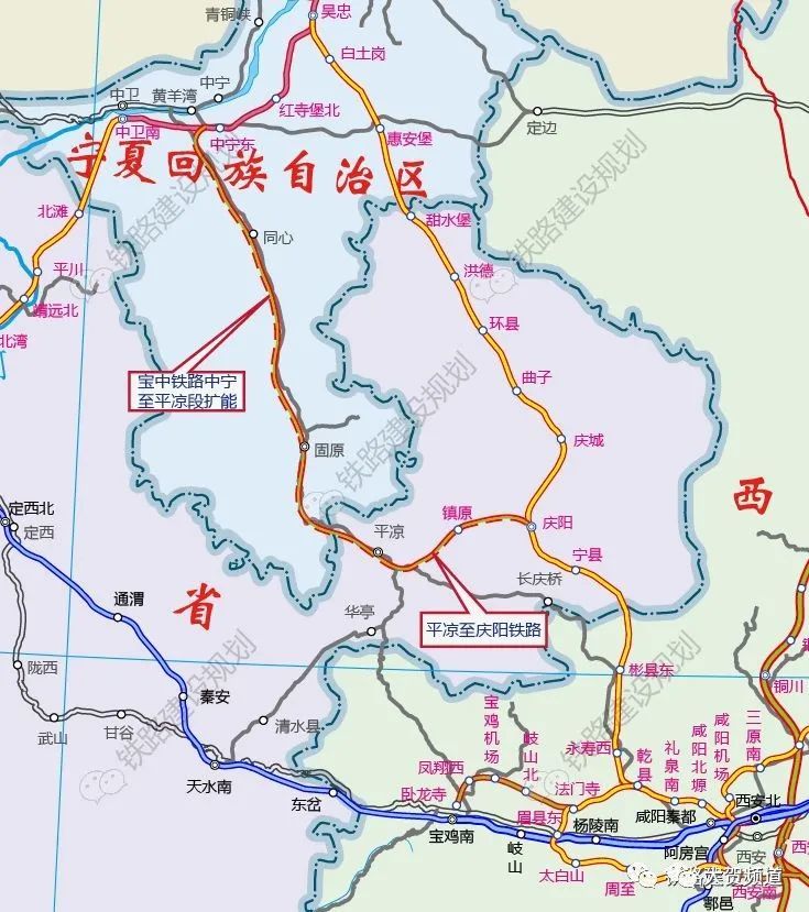 十四五期間甘肅的鐵路建設有多猛