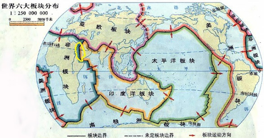地球的构造板块