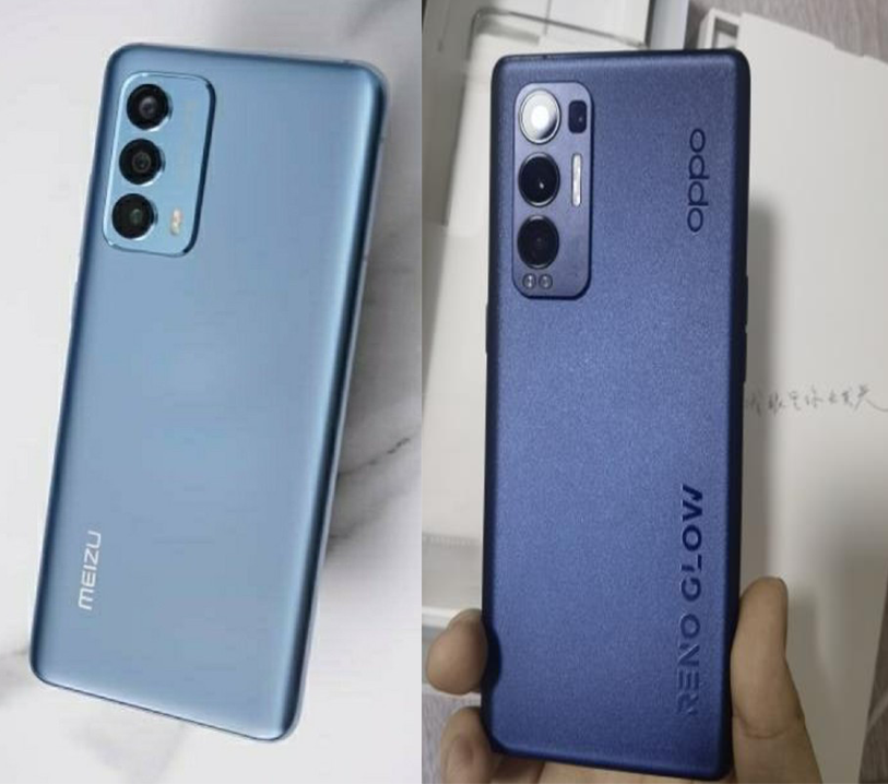 魅族18系列真机曝光辨识度大降网友oppo向左三星向右