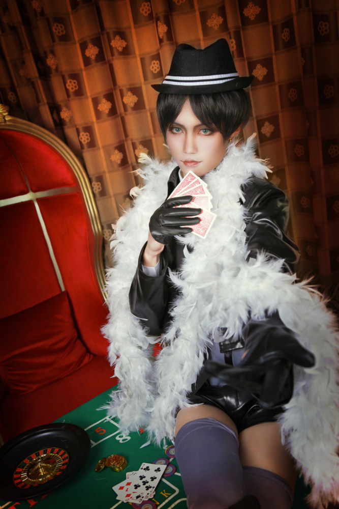 进击的巨人艾伦cosplay