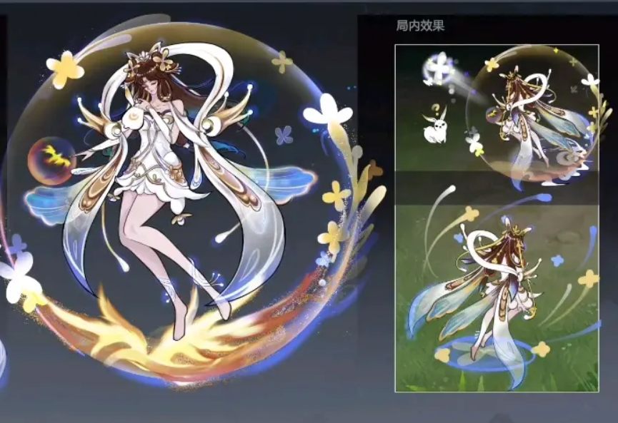 王者荣耀嫦娥源梦投票开启高清海报超细腻这款特效绝美