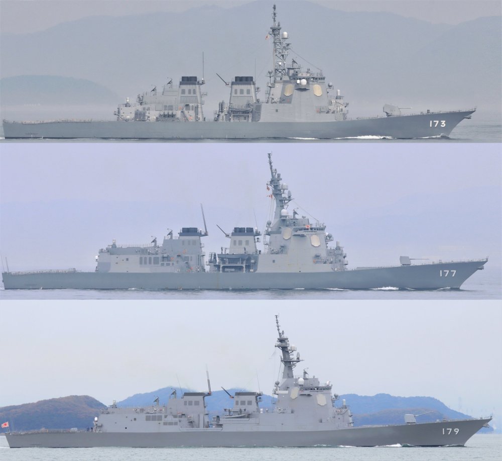 盤點日本海上自衛隊水面戰鬥艦艇宙斯盾艦艇當主力