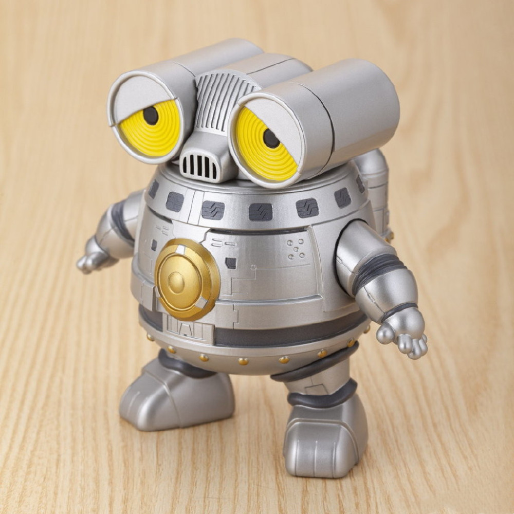 是世界上第一款反怪兽机器人,没想到做成q版之后会如此可爱,一看就有