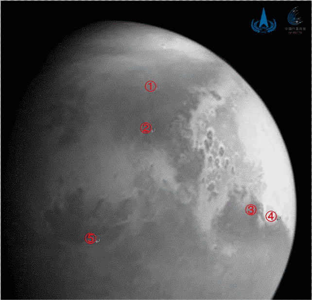 火星|距火星220万公里，天问一号拍到水手峡谷：30亿年前或是海洋