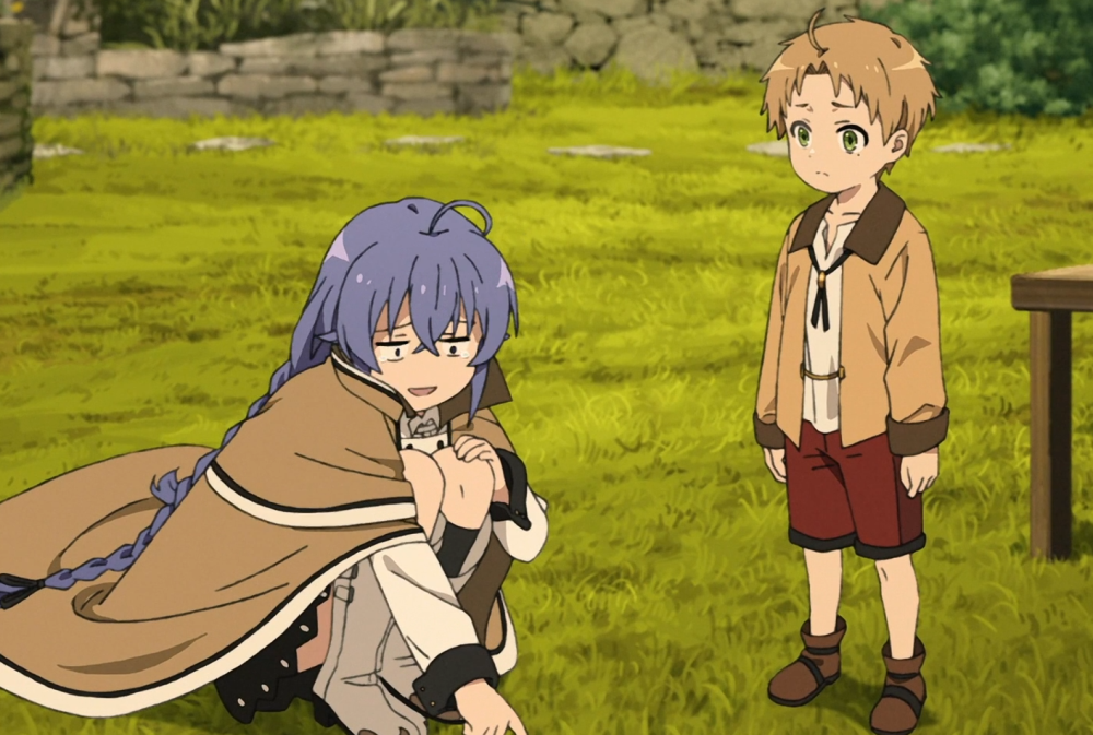 无职转生9 鲁迪与艾莉丝被转移到魔大陆 人神现身 枪哥终于登场了 腾讯新闻