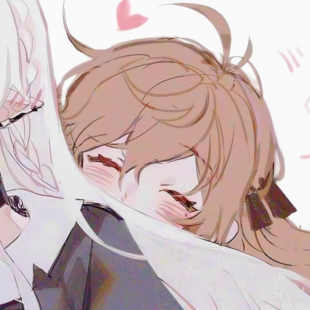 姐妹头像|和你一起混日子也很开心