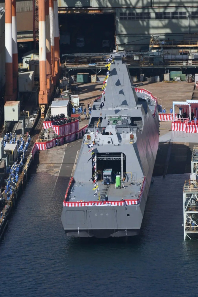 日本最上号护卫舰下水多功能似美濒海战斗舰这次恐抄错作业