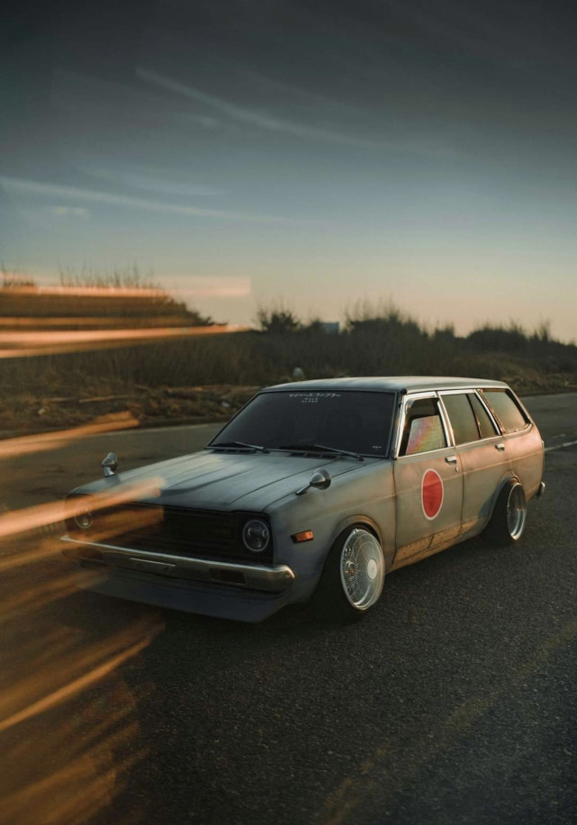 平凡之路!datsun sunny旅行车