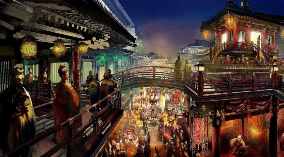 诗歌中的唐宫夜宴_腾讯新闻