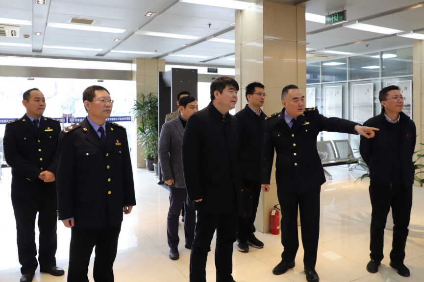 南京市鼓楼区区长洪礼来调研食品安全工作