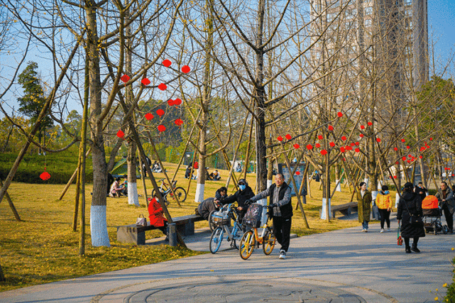 200万人逛公园2021年成为成都第一个公园年