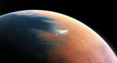 火星极冠图片