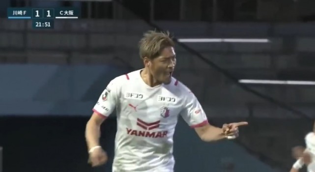 J联赛 川崎前锋3 2逆转大阪樱花38岁大久保嘉人双响三苫薫制胜球 大久保嘉人 J联赛 达米昂 川崎 大阪樱花