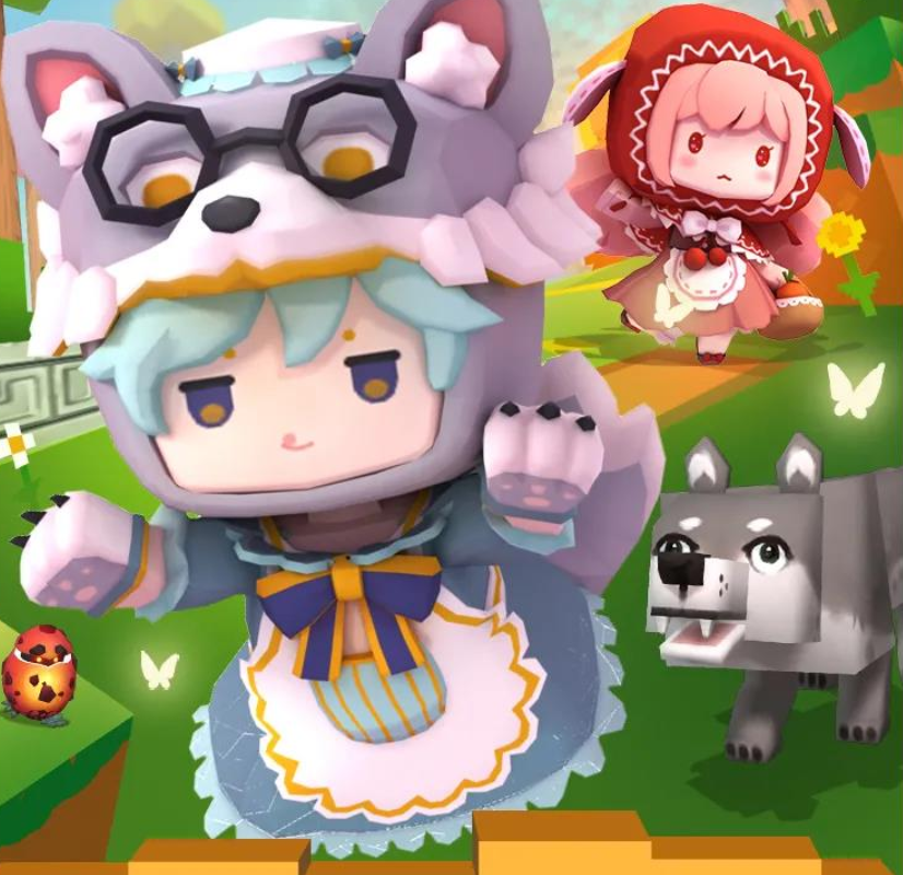 迷你世界狼少年皮肤上线,对垒mc小红帽装扮,这次真的是原创吗?