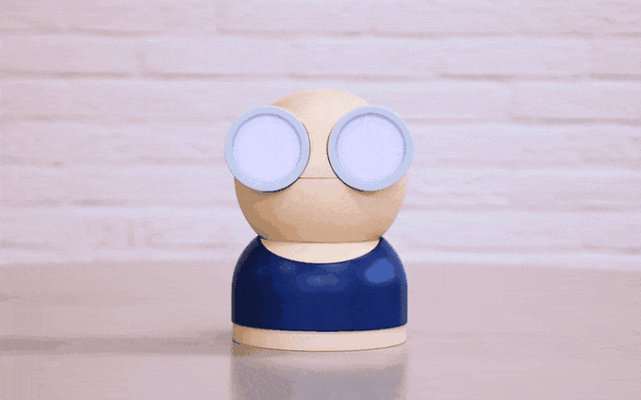 拟人化设计一款俏皮的台灯